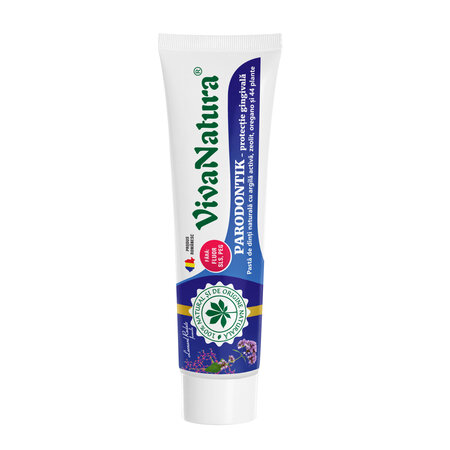 Pasta de dinti GennaDent Parodontik, 80 ml, Vivanatura 765367