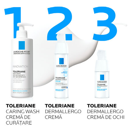 Crema hidratanta, calmanta si reparatoare Toleriane Dermallergo, 40 ml, La Roche Posay 559520