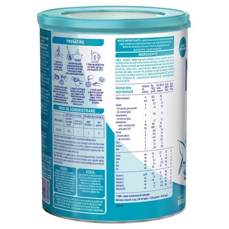 Pachet Formula de lapte Nan 3 Optipro HMO, +12 luni, 2x800 g, Nestle 534652
