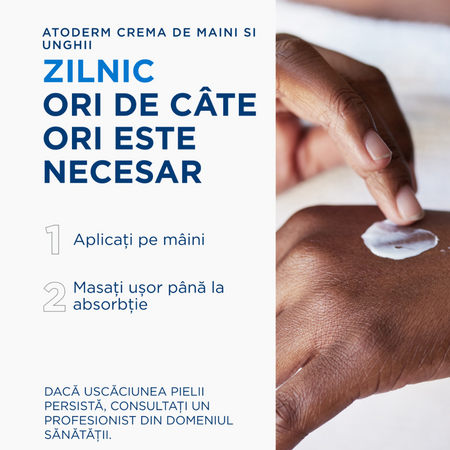 Crema de maini si unghii Atoderm, 50 ml, Bioderma 818178