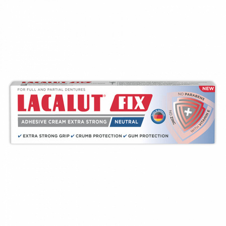 Crema adeziva Lacalut Fix Neutral