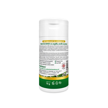 Praf de dinti GennaDent, 75 g, Vivanatura 765351