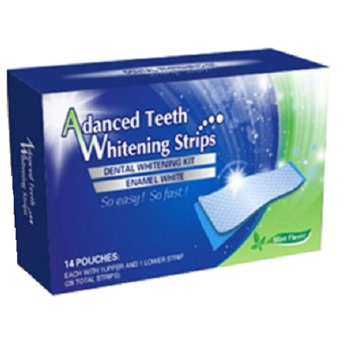 Benzi pentru albirea dintilor 360 White, 28 buc, Advanced Teeth