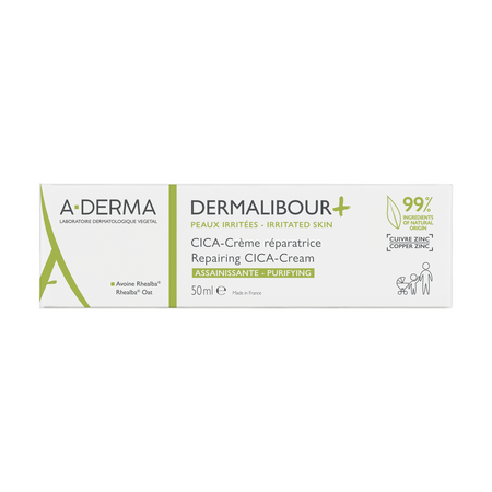 Crema reparatoare piele iritata Cica Dermalibour, 50 ml, A-Derma