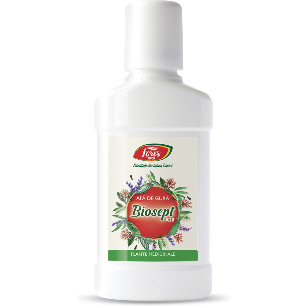 Biosept apa de gura, 250 ml, Fares