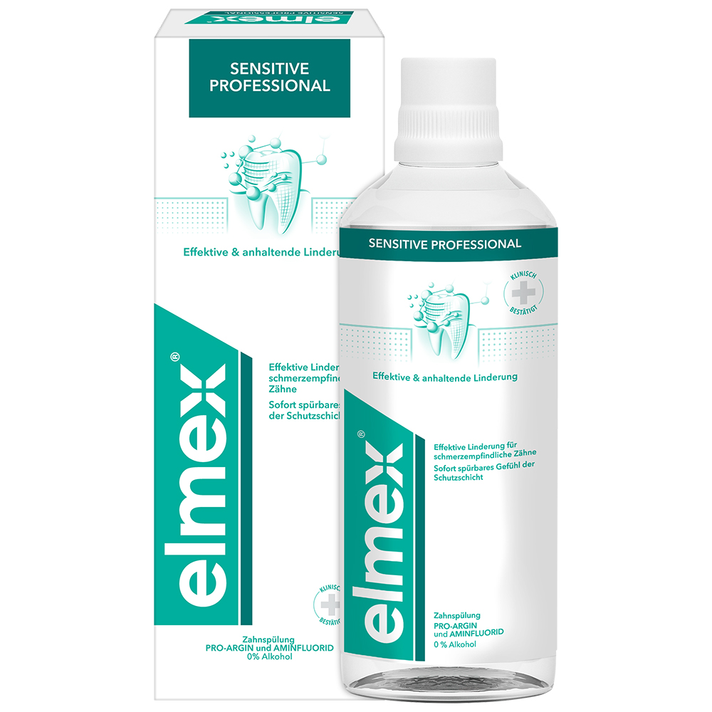 Apa de gura Sensitive Professional, 400 ml, Elmex