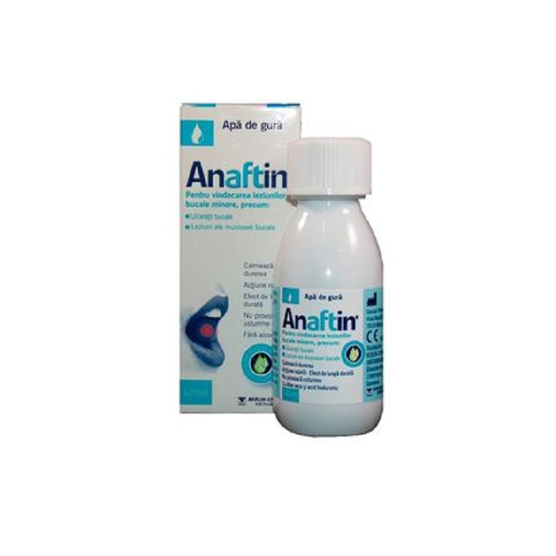 Anaftin apa de gura, 120 ml