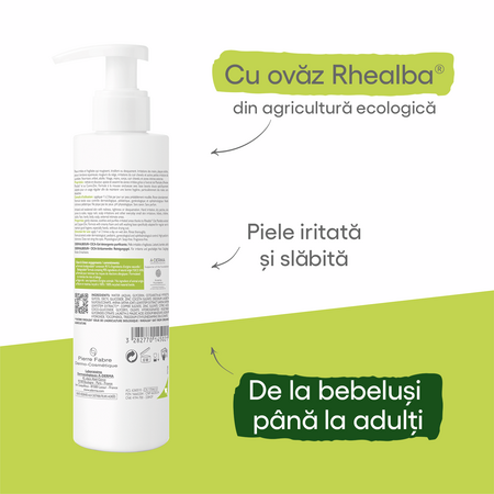 Gel spumant pentru piele iritata Cica Dermalibour, 200 ml, A-Derma 605959