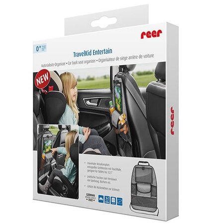 Organizator auto pentru scaun, Travelkid Entertain, Reer 534839