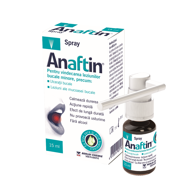 Anaftin Spray, 15 ml, Anaftin