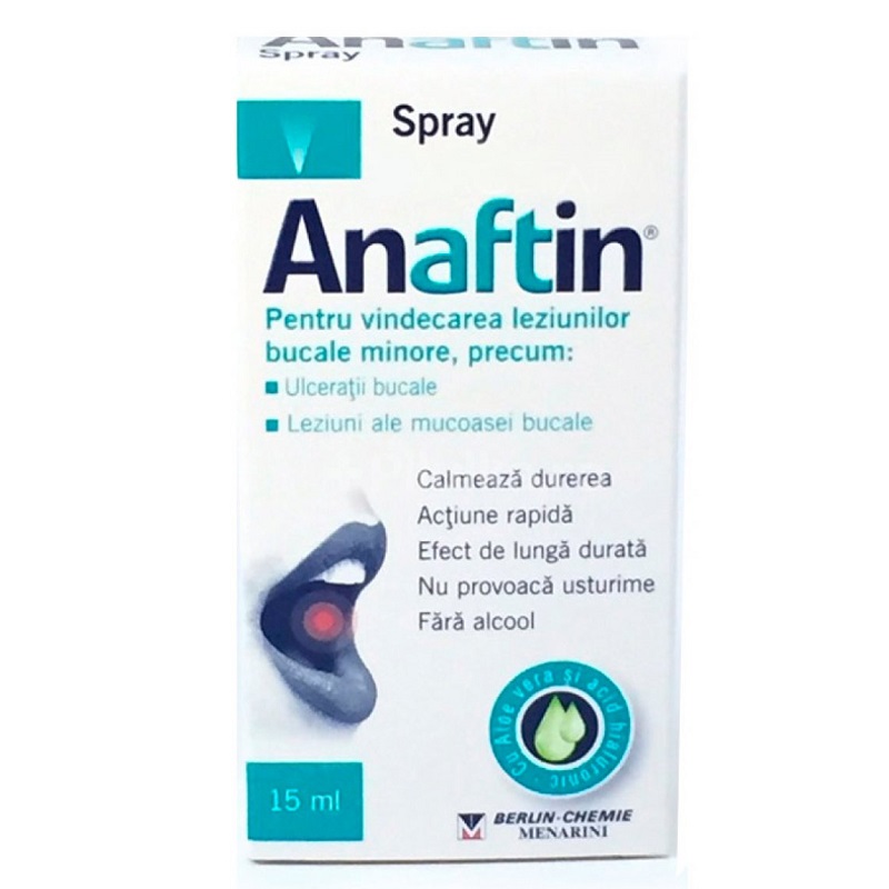 Anaftin Spray, 15 ml, Sinclair Pharma