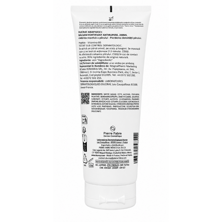 Balsam fortifiant antirupere Anaphase, 200 ml, Ducray 795768