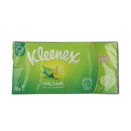 Batiste igienice Balsam, 8 pachete, Kleenex