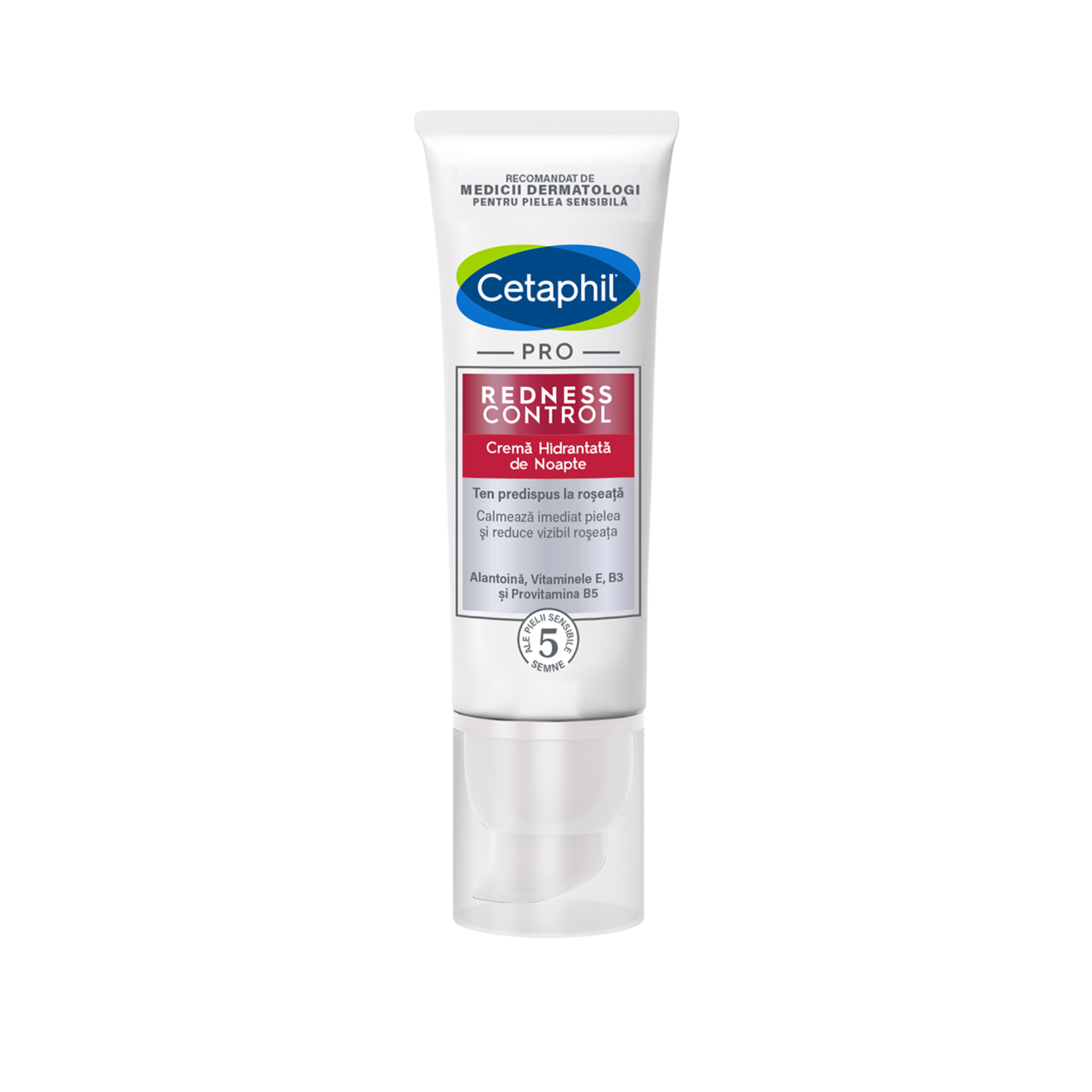 Crema hidratanta de noapte PRO Redness Control, 50 ml, Cetaphil