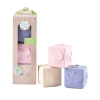 Set cuburi senzoriale din Cauciuc Natural, 77319, Tikiri