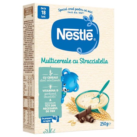 Multicereale cu Stracciatella Infant Cereals, +18 luni, 250 g
