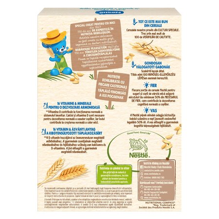 Cereale Somn Usor din grau cu 5 fructe Infant Cereals, +8 luni, 250 g, Nestle 534302