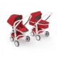 Carucior 2 in 1, White Red, Greentom 472892