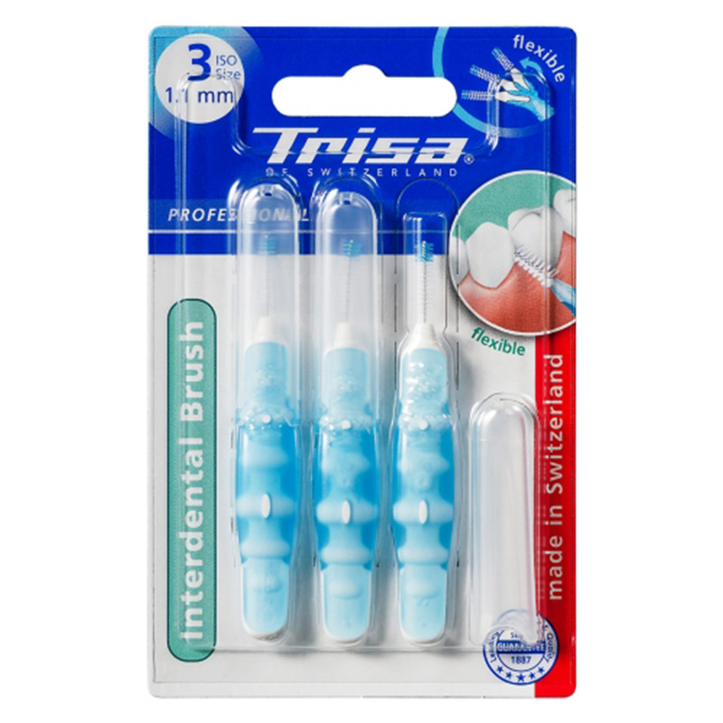 Periuta de dinti Interdental Brush ISO 3, 1.1 mm, Trisa 