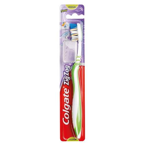 Periuta de dinti Zig-Zag, Medium, Colgate