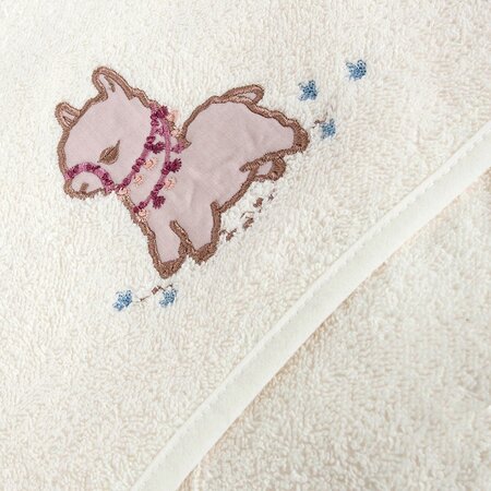 Prosop baie cu gluga, 100x100 cm, Lama, Ceba Baby 447320