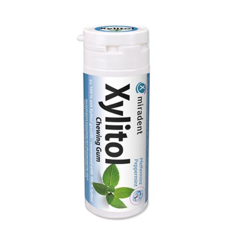 Guma de mestecat Peppermint Xylitol, 30g, Miradent
