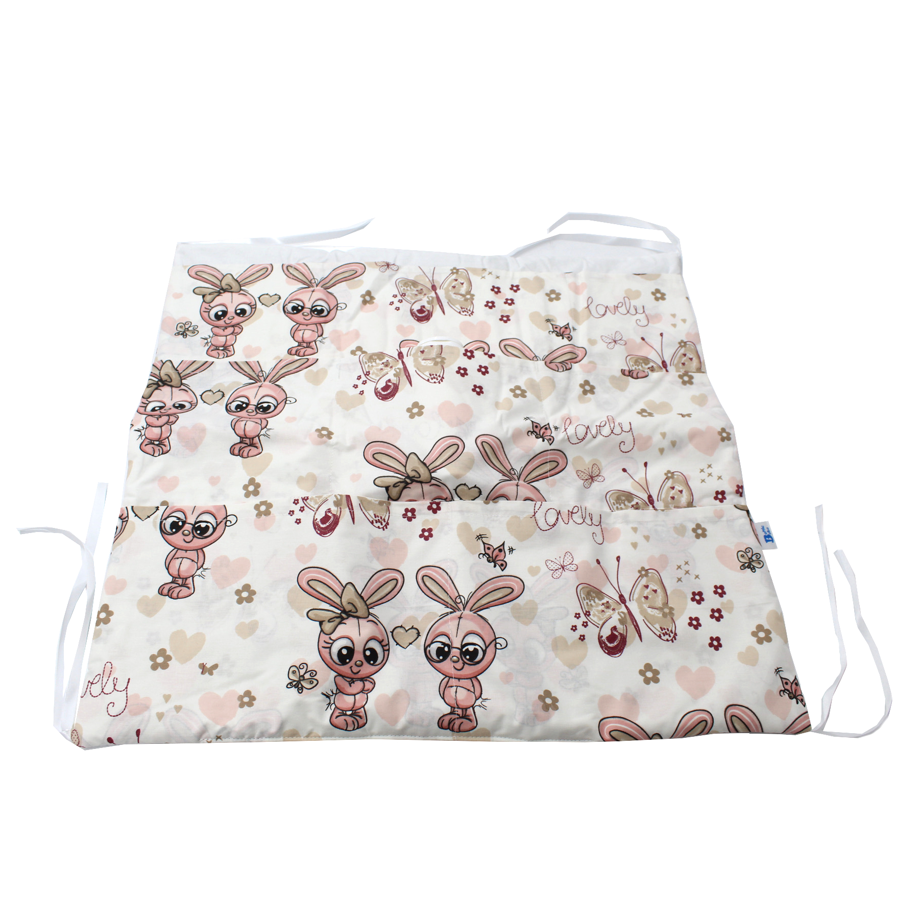 Organizator pentru patut cu 9 buzunare, 60x60 cm, Baltic Bebe