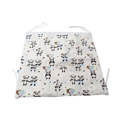 Organizator pentru patut cu 9 buzunare, 60x60 cm, Baltic Bebe 447346