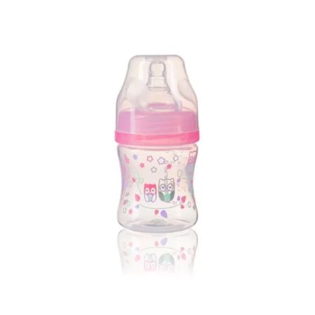 Biberon din plastic cu gat larg, 120 ml, Diverse Modele, Babyono 447353