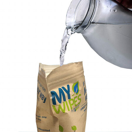 Servetele umede si uscate My Wipes, 30 bucati, Potette Plus 549609