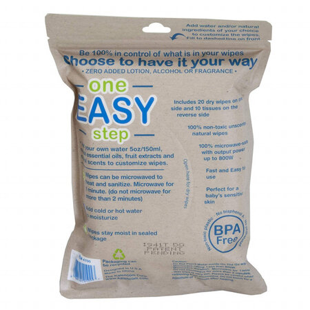 Servetele umede si uscate My Wipes, 30 bucati, Potette Plus 549612
