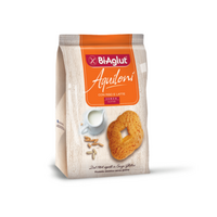 Biscuiti dietetici cu faina de orez fara gluten Biscottino, 200 g, BiAglut