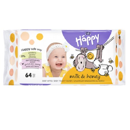 Servetele umede Milk & Honey