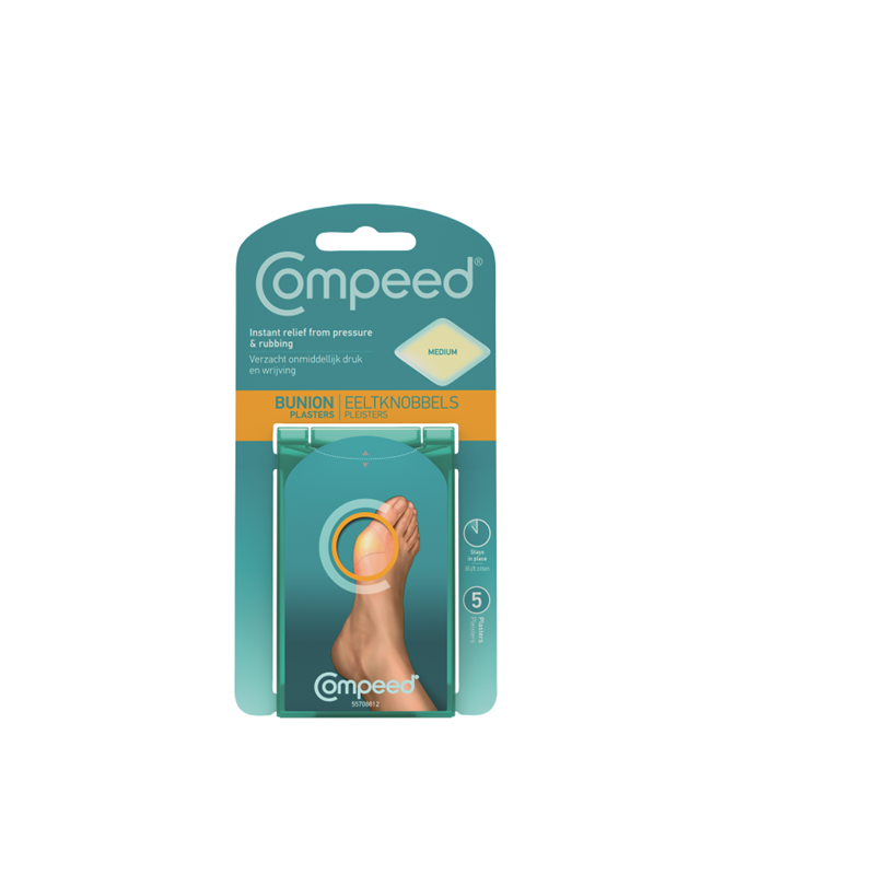 Plasturi medii pentru monturi, 5 buc, Compeed