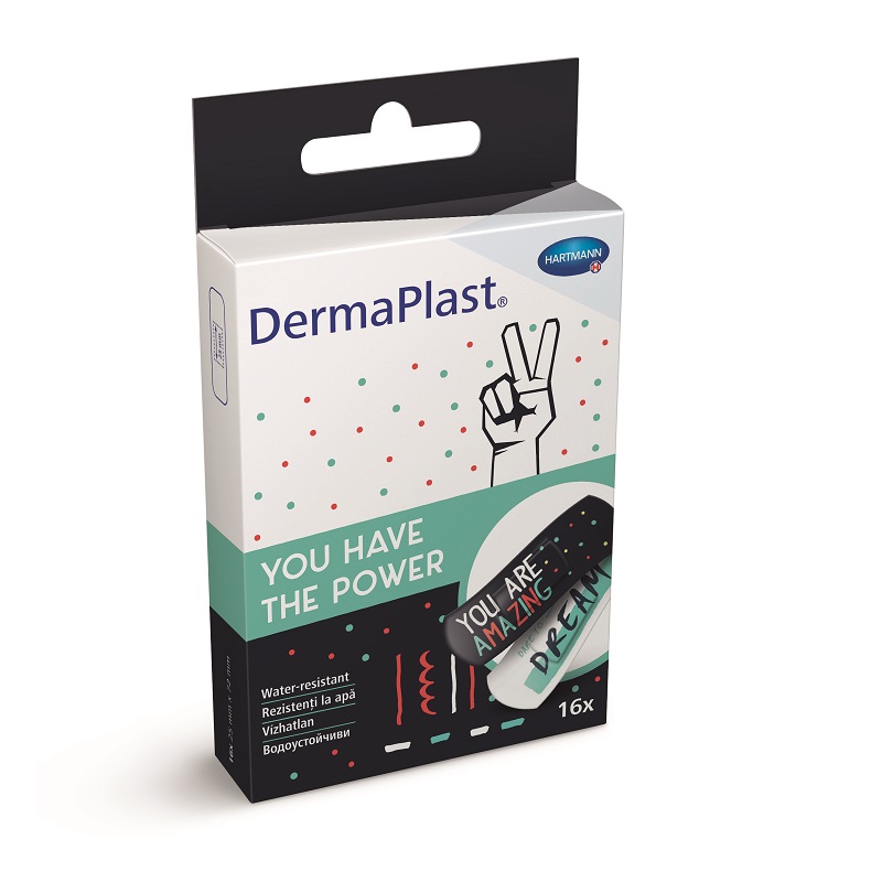 Plasturi You have the Power Dermaplast, 25x72 mm, 16 buc, Hartmann