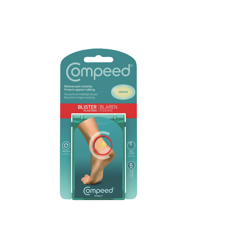 Plasturi medii pentru basici, 5 buc, Compeed