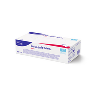 Manusi nepudrate din nitril Peha-Soft, marimea S, 100 bucati, Hartmann