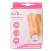 Plasture impotriva durerilor menstruale, 3 bucati,  Biointimo