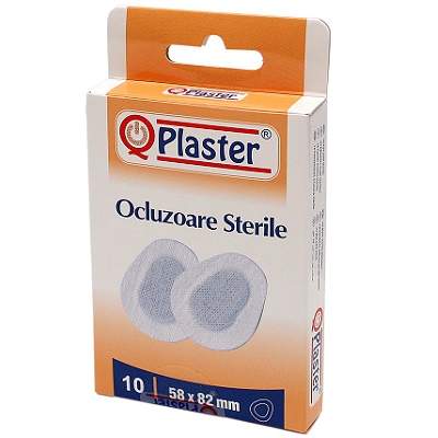 Ocluzoare sterile, 10 buc, QPlaster