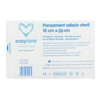 Pansament adeziv steril cu tampon absorbant, 10x20 cm, EasyCare
