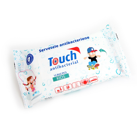 Servetele umede antibacteriene Kids