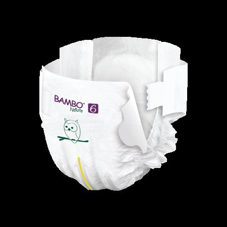 Scutece Ecolabel, Nr. 6, +16 kg, 20 bucati, Bambo Nature 496709