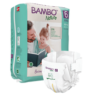 Scutece Ecolabel, Nr. 6, +16 kg, 20 bucati, Bambo Nature