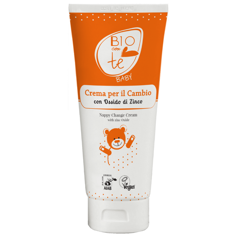 Crema Bio vegana cu oxid de zinc pentru iritatia de scutec, 100 ml, BioConTe Baby