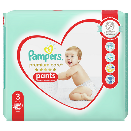 Scutece Pants Premium Care, Nr. 3
