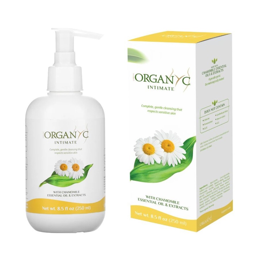 Sapun intim organic cu musetel, 250 ml, Organyc