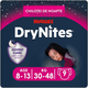 Scutece fetite DryNites, 8-13 ani, 30-48 kg, 9 bucati, Huggies 675463