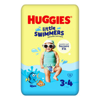 Chilotei impermeabili pentru inot Little Swimmers, Nr. 3-4, 7-15 kg, 12 bucati, Huggies