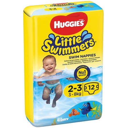  Chilotei impermeabili pentru inot Little Swimmers Nr. 2-3
