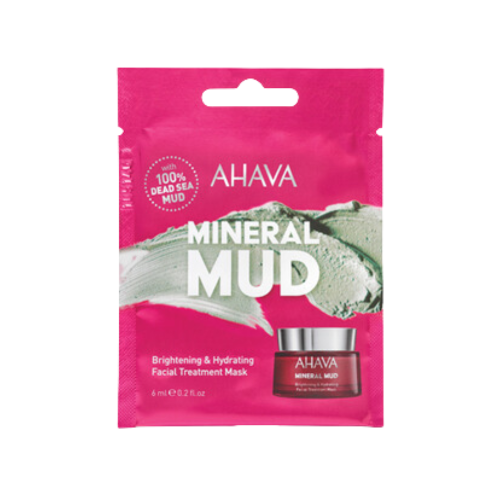 Masca pentru albirea si hidratarea tenului Mineral Mud, 6 ml, Ahava